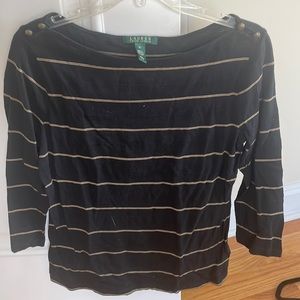 3/4 sleeve Ralph Lauren shirt